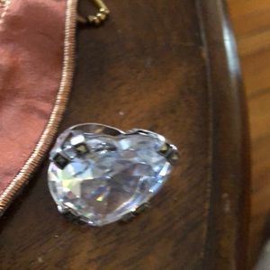 Big silver ring